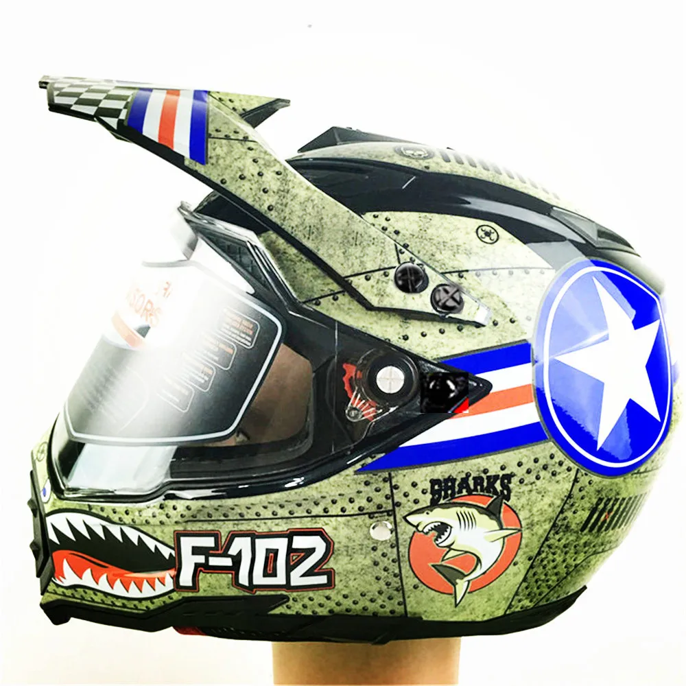 

Bike Bicycle Motocross Off Road Helmet ATV Dirt bike Downhill MTB Racing Helmet