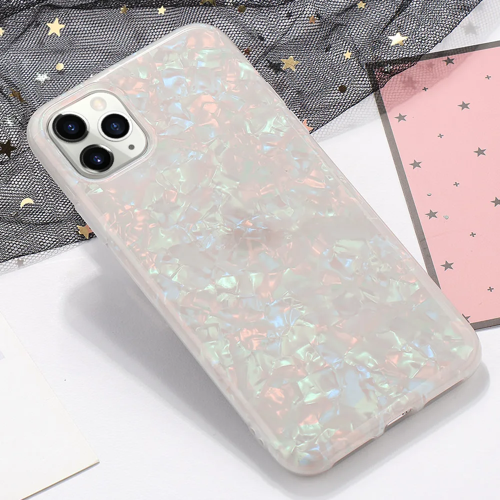 Pepmune мраморный силиконовый мягкий чехол для iPhone 11 Pro Max X Xr Xs роскошный блестящий