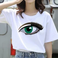 oversize t shirt women short sleeve summer kawaii cute 90s tee shirt graphic print top clothing korean fashion white t shirt