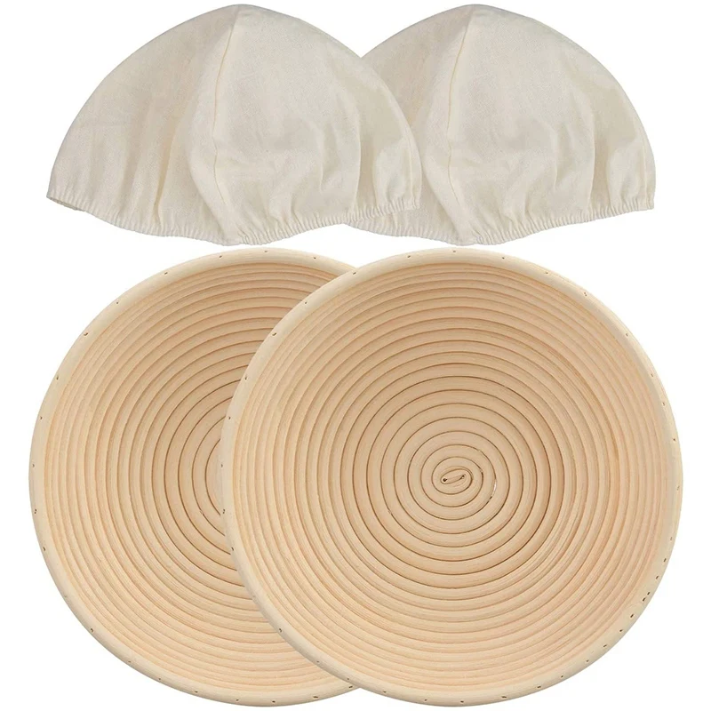 Корзина для хлеба 2 10 дюймов круглая корзина хлеба|Принадлежности выпечки| |