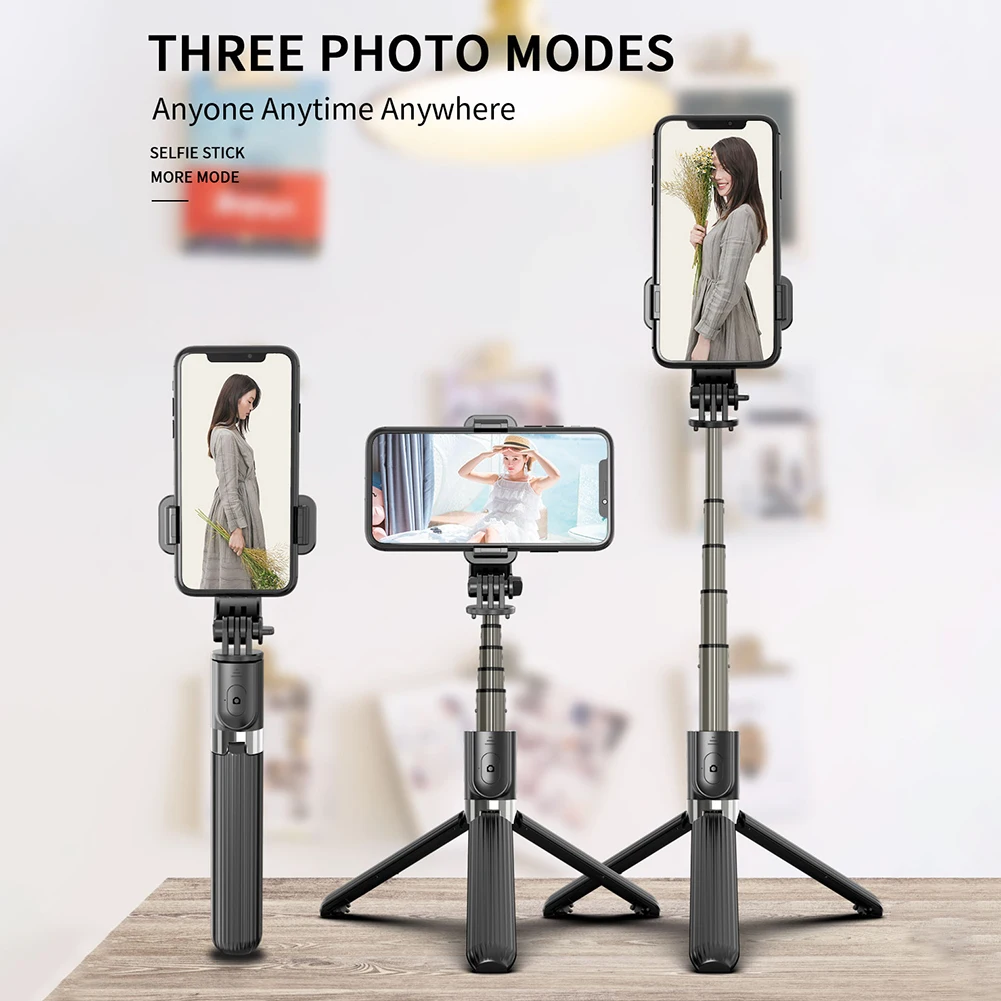 

Bluetooth Wireless Phone Selfie Stick Tripod Universal Lengthened Extendable SmartPhone Aluminum for Iphone Huawei Xiaomi