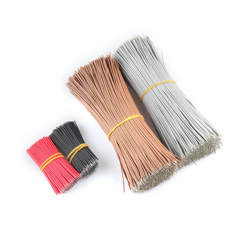 50Pcs 22AWG оцинкованный PCB сварной кабель 1007 - 5 / 10 15 20cm прерывистый |