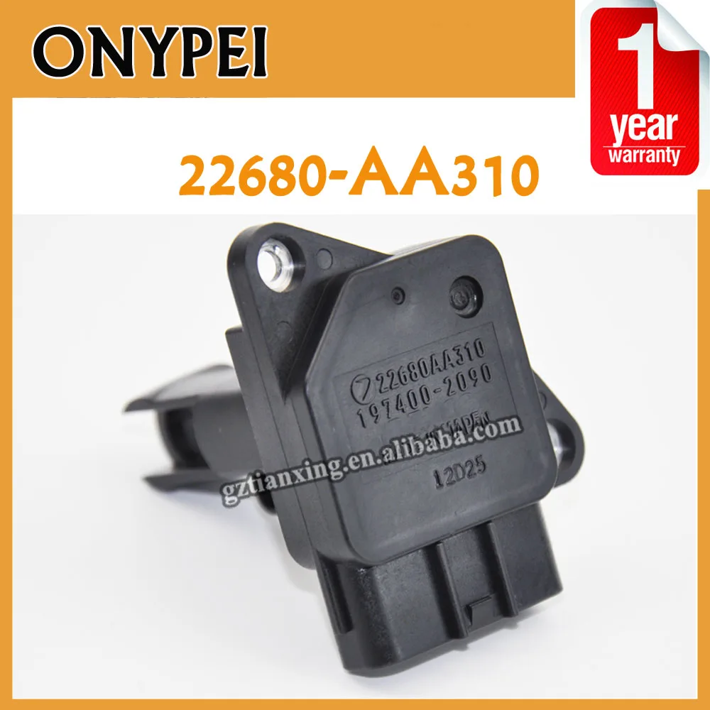 

22680-AA310 оригинальный датчик массового расхода воздуха для Subaru Impreza Forester Baja 2.5L H4 22680 AA310 22680AA310