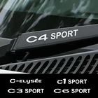 Наклейка на лобовое стекло автомобиля для Citroen Berlingo C1 C2 C3 C4 C4L C5 C6 C8 Sport C-Crosser C-ELYSEE Jumpy Nemo Picasso VTS Xsara