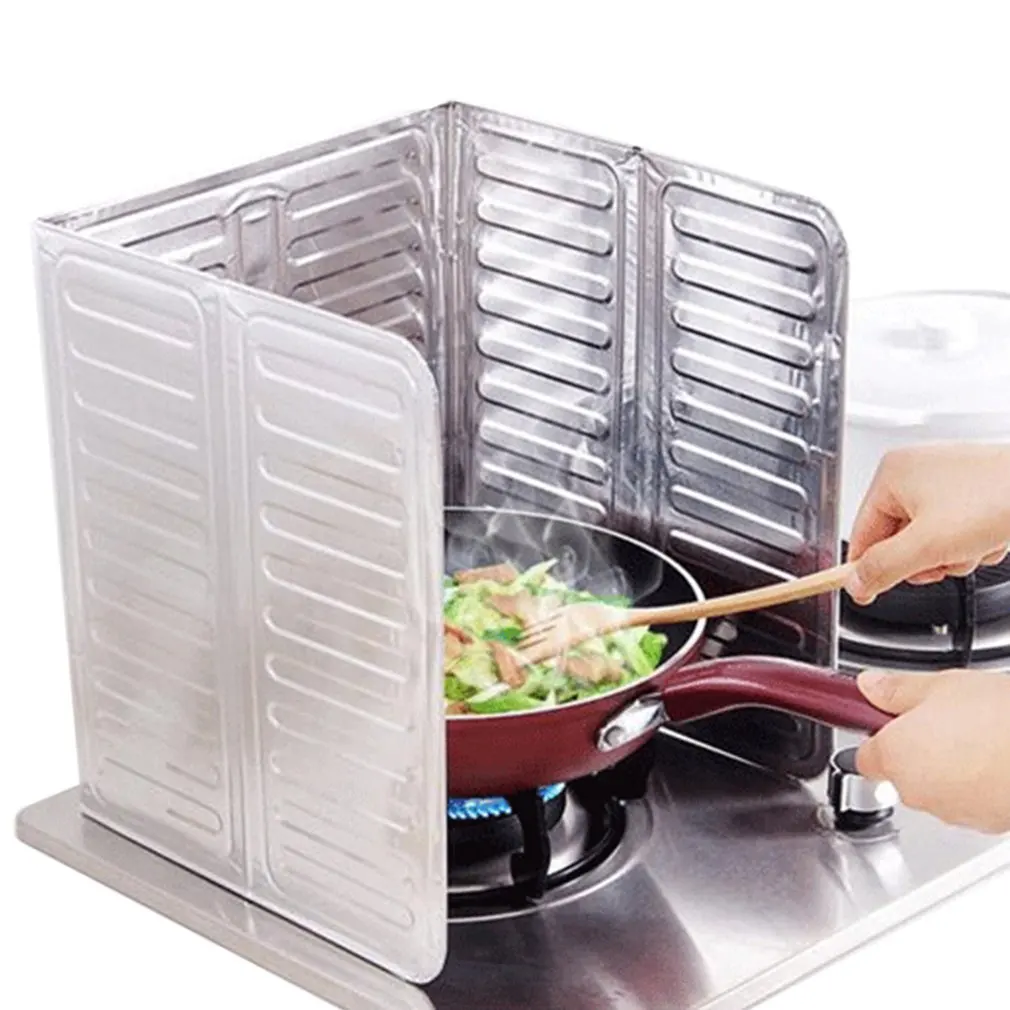 Kitchen Oil Baffle Splash Guard Frying Pan Splatter Cover Anti Shield Splash-Proof Scalding | Дом и сад