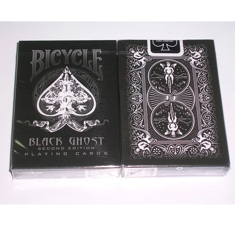1 шт. черная колода призраков игральные карты фокусы Волшебная покерная карта