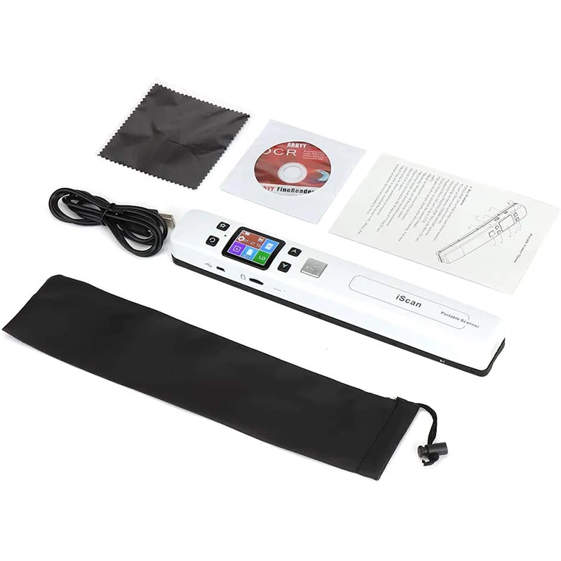 

Портативные сканеры для фото, домен, квитанции, старые фотографии, встроенный Wi-Fi, разрешение 1050/600/300 DPI, перезаряжаемые