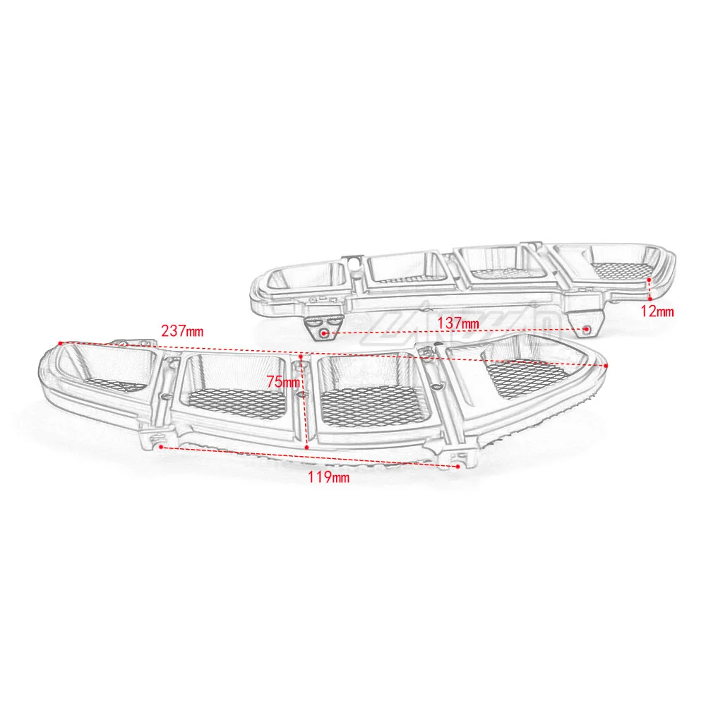 Motorcycle Radiator Guard Side Cover Protector Net CNC Aluminum Accessories for Piaggio Vespa GTS 250 300 2013 - 2018 2019 2020 |