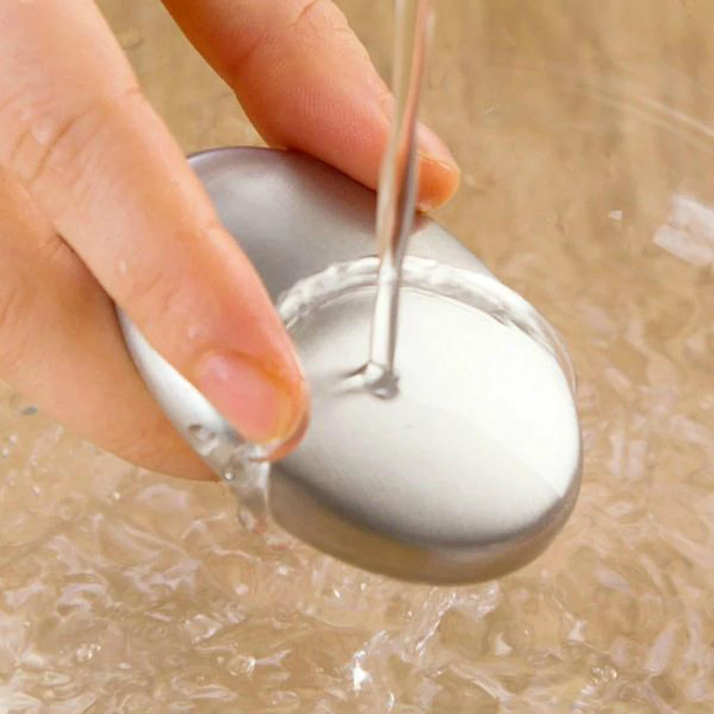 

Stainless Steel Soap Odour Remover Kitchen Bar Eliminating Odor Smell Chef Hot