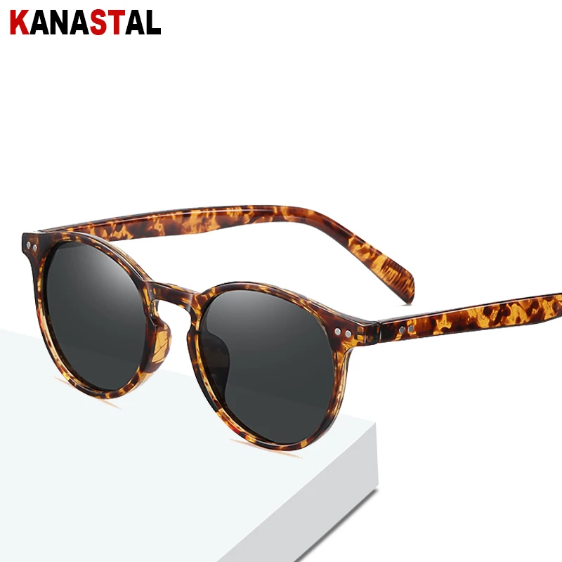 

Men Women Retro Polarized Sunglasses TR90 Classic Round Frame Eyewear UV400Sun Protection Sun Glasses Driving Cycling Sunglasses