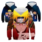 Новая детская толстовка с капюшоном для мальчиков и девочек, с 3D принтом, в стиле Харадзюку, От 4 до 14 лет