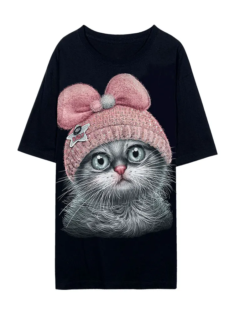 

2020 wild ins large version of t-shirt women's long section tide brand spring and summer new net red shirt hip-hop t-shirt skirt