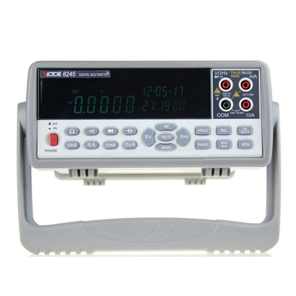 VC8245 4 1/2 Настольный дисплей с высокоточным мультиметром Ture RMS с интерфейсом USB