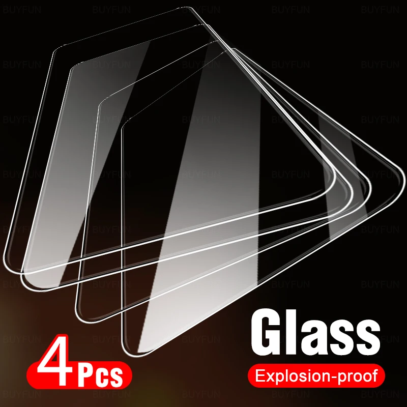 

4 Pcs Protective Tempered Glass For Honor 9X Pro Screen Protector On Honor 9 X Lite Honor9 Honor9x 9xlite 9xpro Safety Glas Film