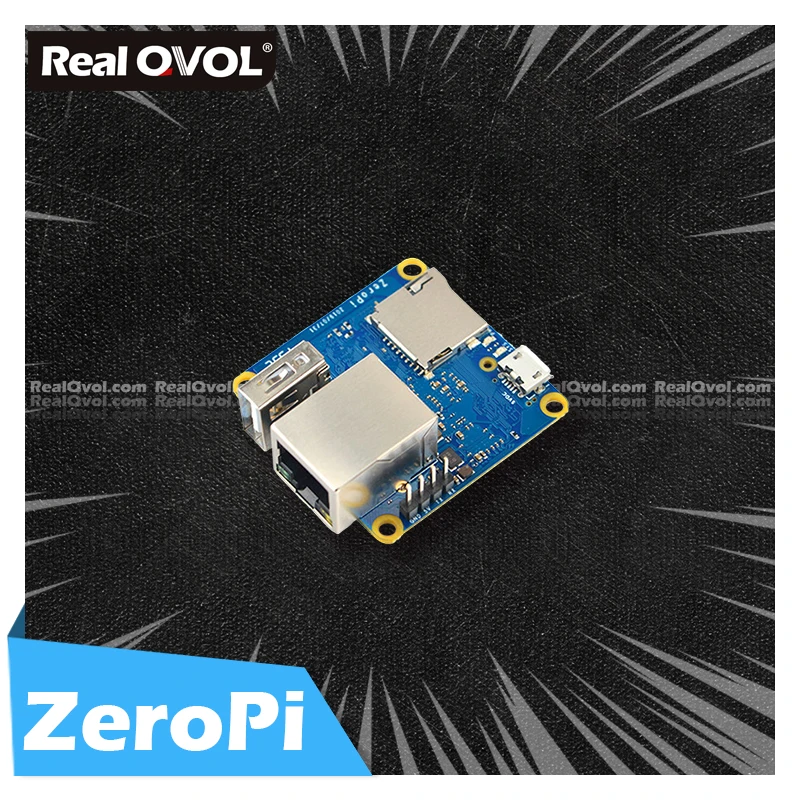 RealQvol FriendlyELEC NanoPi ZeroPi 512 МБ ОЗУ Гбит/с Ethernet Cortex A7 макетная плата Allwinner mini linux pi