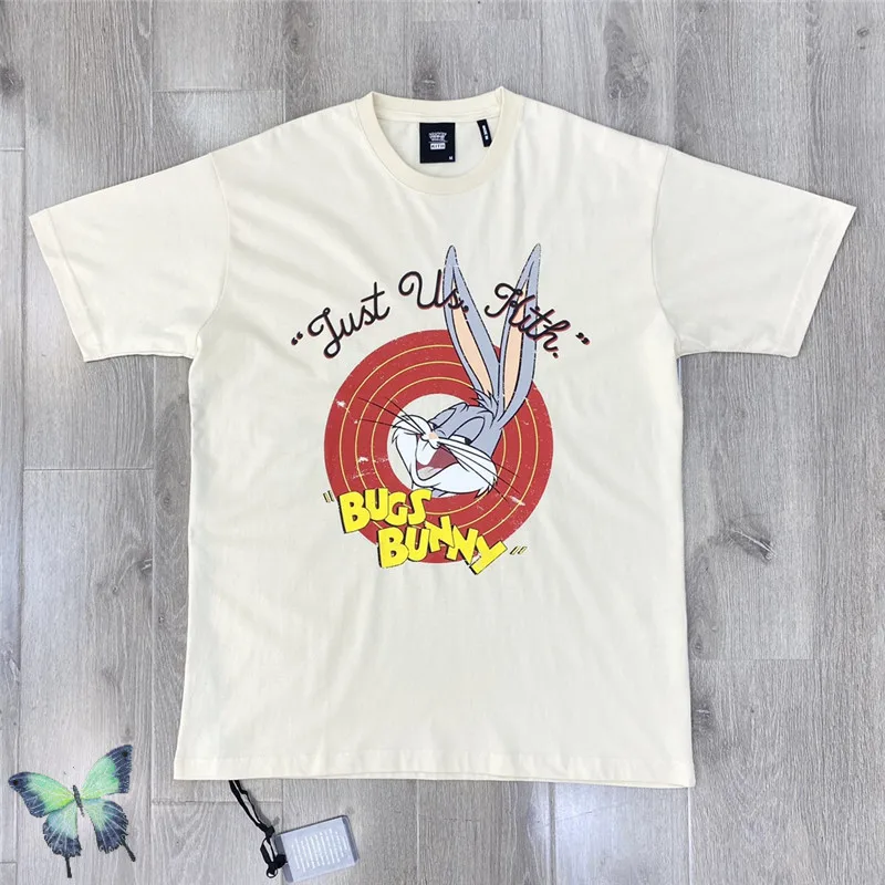 

Kith Cartoon T-shirt Men Women 1:1 High Quality Numerous Anime Animals Logo Print KITH Tee Tops Short Sleeve