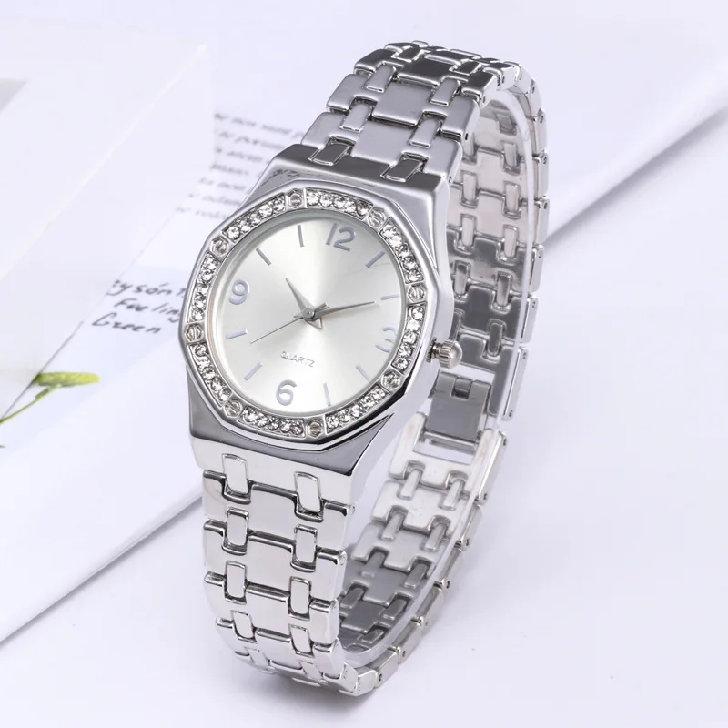 Женские часы 2019 Модные Аналоговые кварцевые круглые наручные с ремешком из