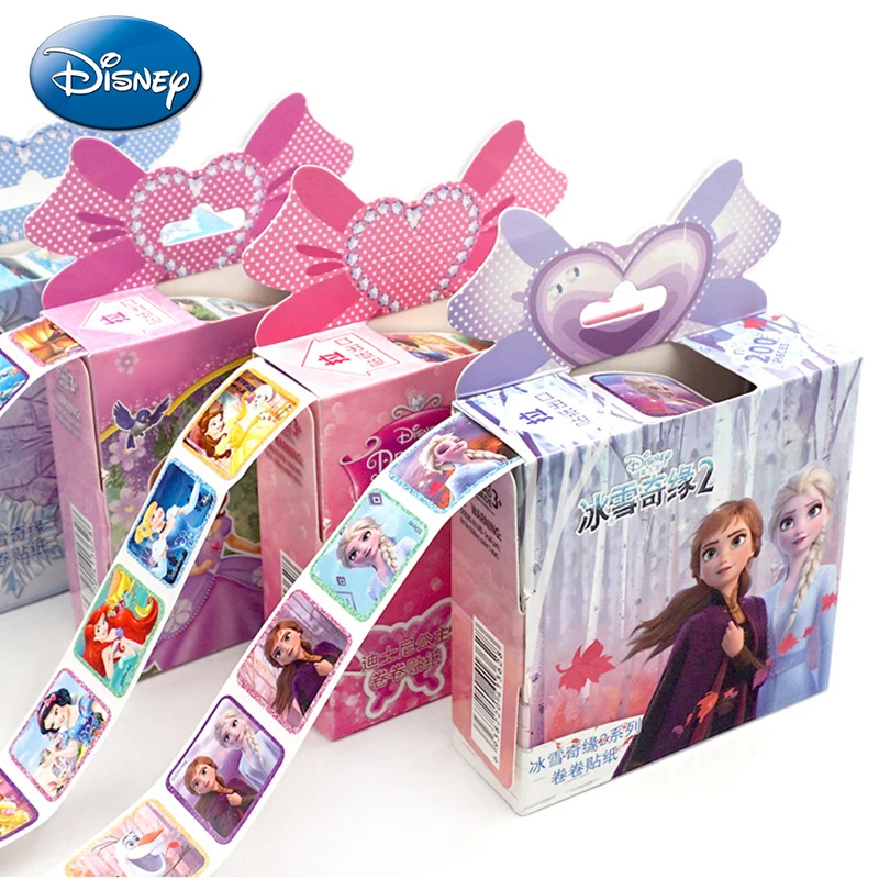 200 листов в коробке диснеевские Мультяшные наградные наклейки Холодное сердце 2