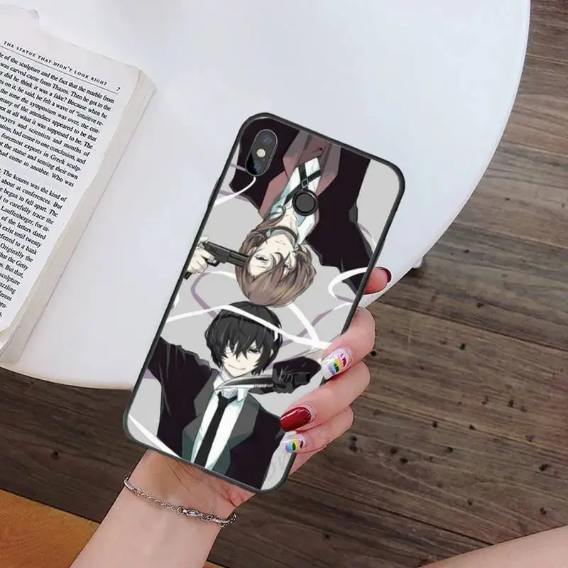 

Anime Bungou Stray Dogs high quality Phone Case For Xiaomi Redmi note 7 8 9 t k30 max3 9 s 10 pro lite