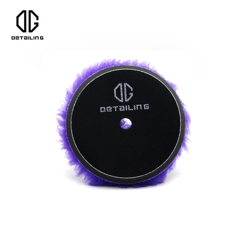 Полировальный коврик для автомобиля 3/5/6 дюйма фиолетовая шерстяная