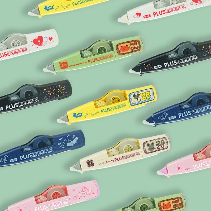 

PLUS Cute Correction Tape Replaceable Core For Junior High School Students Use Plus Correction Tape Limited Edition