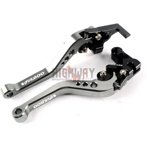 Motorcycle Brake Handle Bar Lever CNC Aluminum Short Adjustable Clutch levers For Honda VFR 800X VFR800X 2011-2013 | Автомобили и