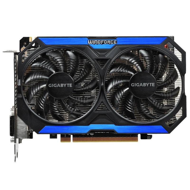 Видеокарта GIGABYTE gtx 960 2 Гб игровой ПК Hdmi Dvi игровая б/у видеокарта|Видеокарты| |