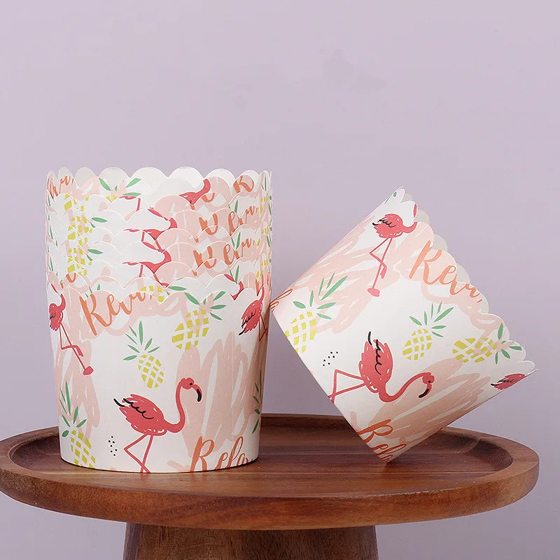 50 шт. бумажные стаканчики для кексов с желтым медведем свадьбы русалки дня