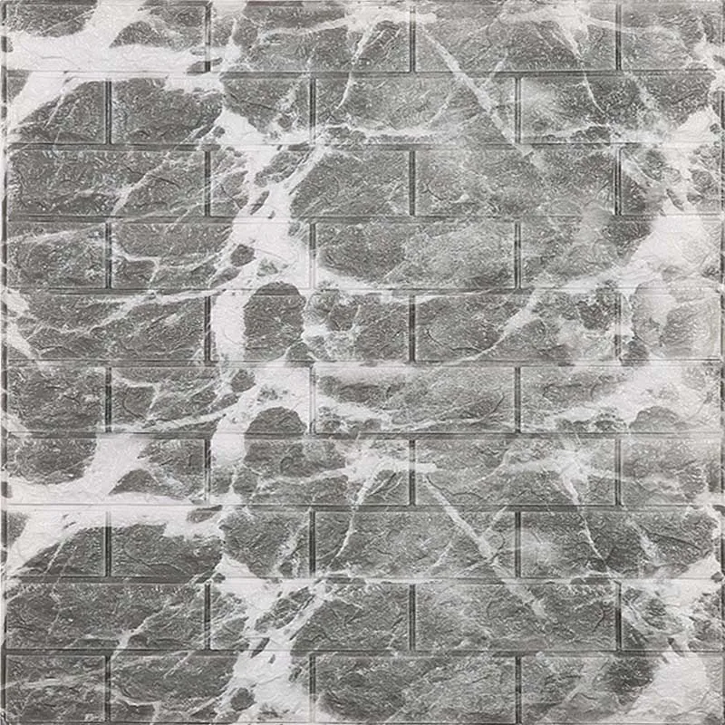 Gray marble 3D наклейки на стену - Цвет: Gray marble