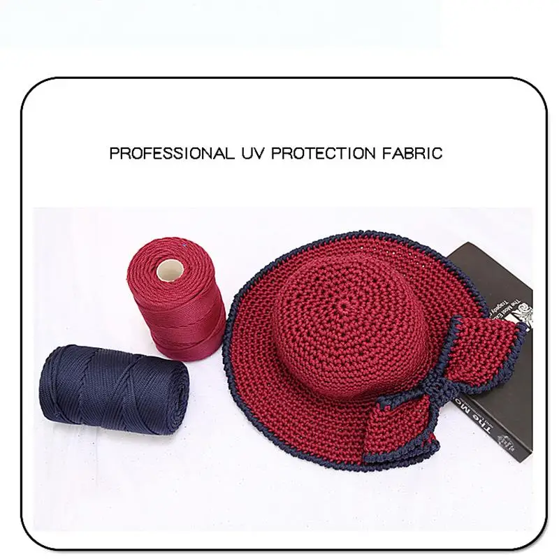 2021 новая нить для ручной вязки модная козырек плетеная сверхсветильник Кая и