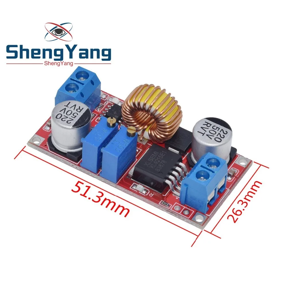 ShengYang 5A DC В DC CC CV литиевая батарея понижающая зарядная плата светодиодный преобразователь питания литиевое зарядное устройство понижающий модуль XL4015