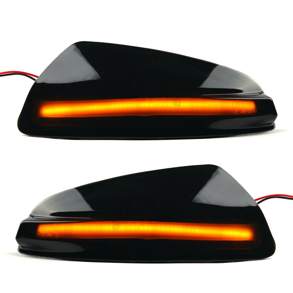 

1 Pair Car LED Side Rearview Mirror Turn Signal Light Fit for Mercedes Benz C W204 S204 Viano Vito W639 2010-2014 2048200721