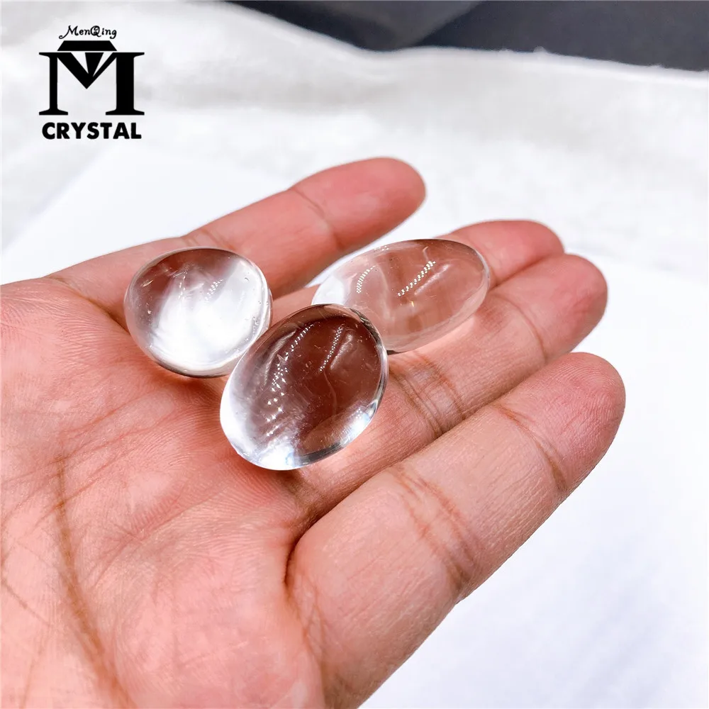 Комплект из 3 предметов высокое качество натуральный прозрачный кристаллический