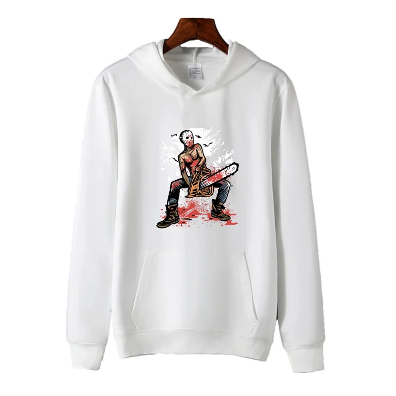 

Весенне-осенняя Спортивная толстовка с принтом бензопилы