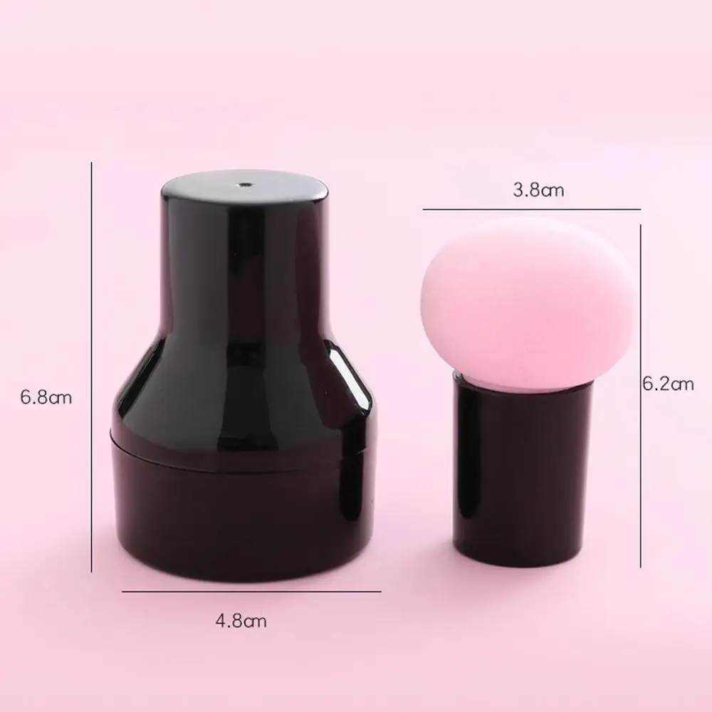 Спонж для макияжа с милой грибовидной головкой коробкой хранения губка основы