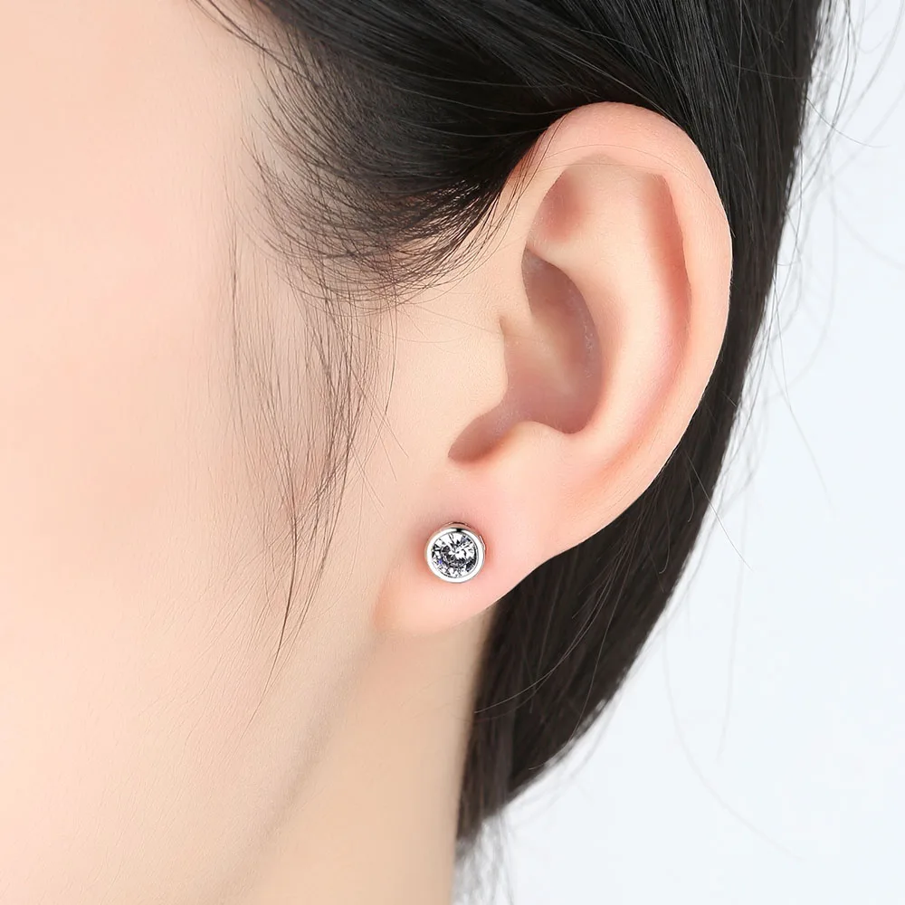 Современные высококачественные ювелирные изделия Кристалл Циркон серьги и