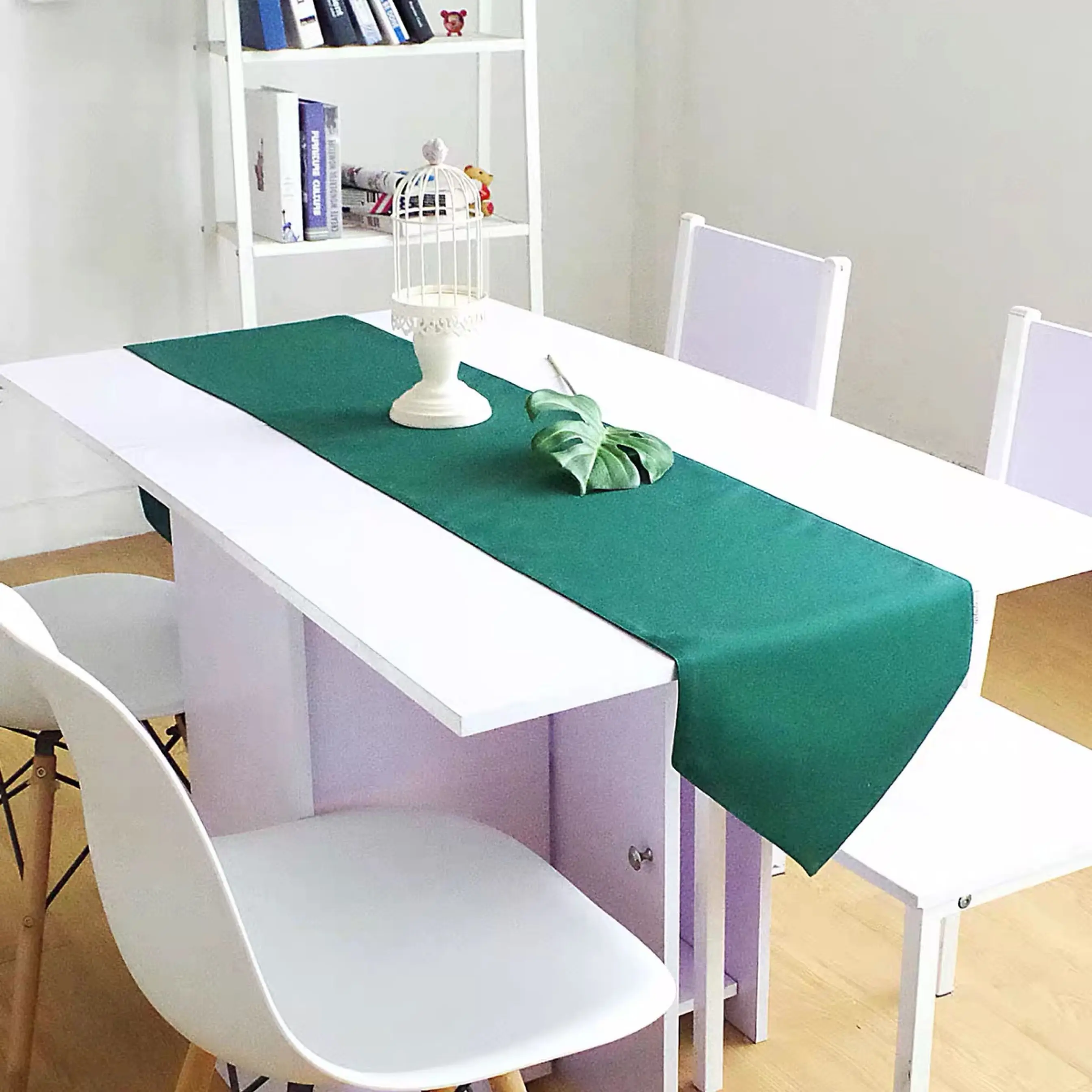 Современная однотонная утолщенная скатерть для дома свадьбы банкета фестиваля