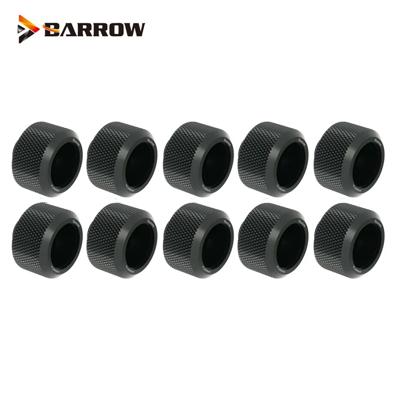 

10pcs Barrow Choice G1/4" OD 14MM 16MM Hand Compression Fittings PETG Acrylic 10X14MM,12X16MM Hard Tube Connector,TFYKN2-T14/16
