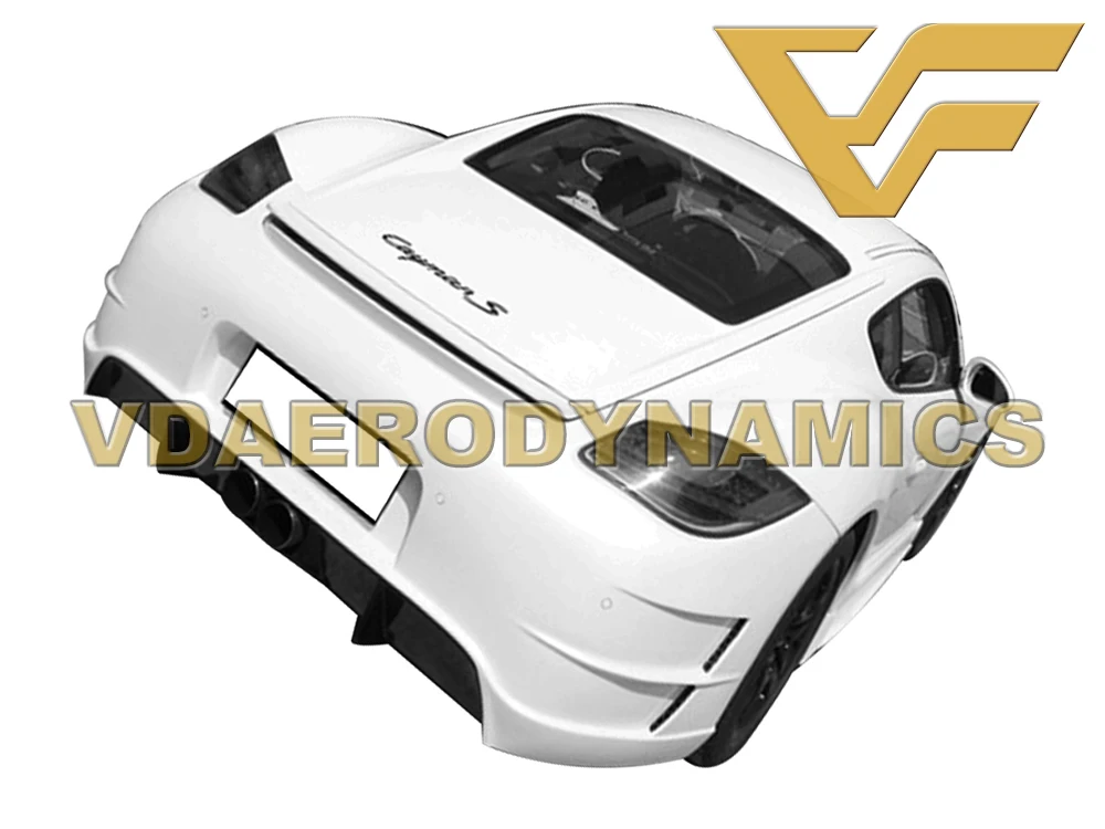 Подходит для 05-12 987 Porsche Cayman Boxster VAD-TR полный комплект кузова передний бампер задний