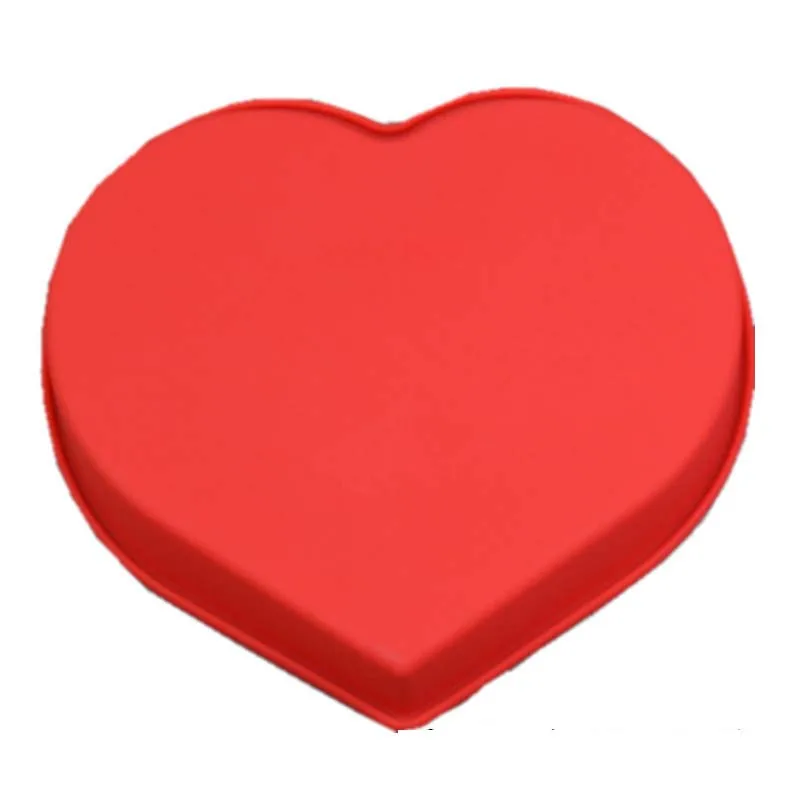 Форма для выпечки в форме сердца силиконовая форма шоколада большая | Дом и сад