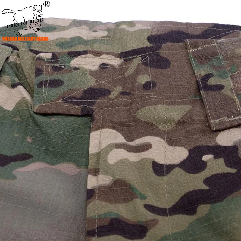 Мужская тактическая Униформа комплекты одежды в стиле милитари армейский боевой