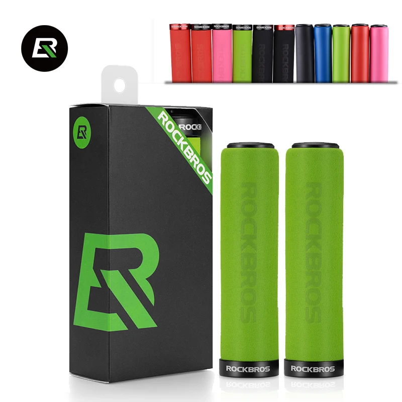 Велосипедные Грипсы Rockbros мягкая Ультралегкая силиконовая ручка для горных
