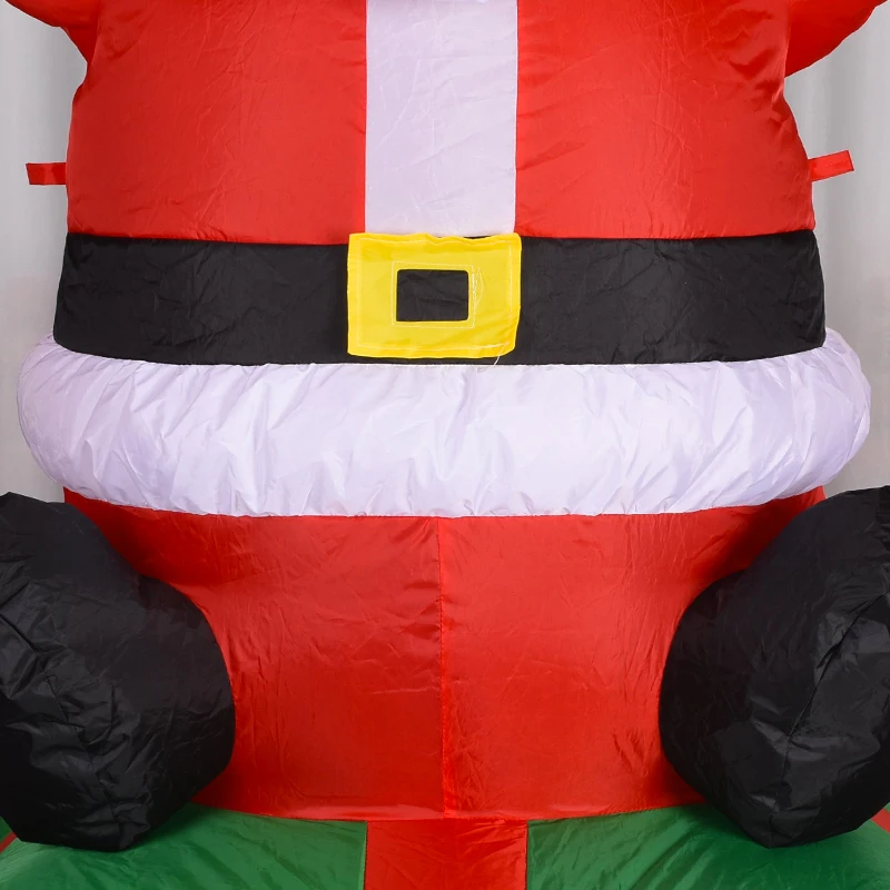 Рождественские надувные САМОНАДУВНЫЕ игрушки с Сантой Клаусом 180 см | Дом и сад