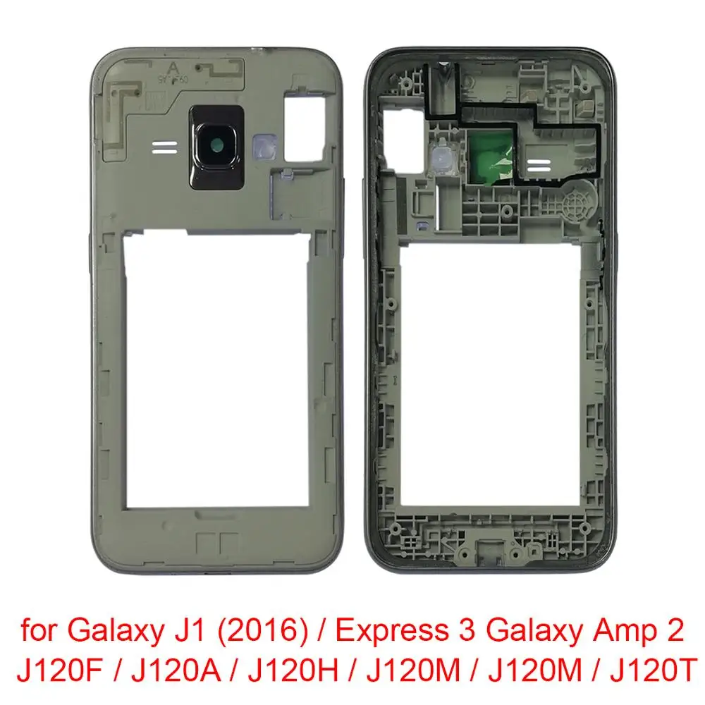 Корпус Корпуса средней рамки для Samsung Galaxy J1 (2016)/Express 3/Galaxy Amp2/J120F/J120A/J120H/J120M/J120M/J120T Корпус Корпуса средней рамки для Samsung Galaxy J1 (2016)/Express 3/Galaxy Amp2/J120F/J120A/J120H/J120M/J120M/J120T