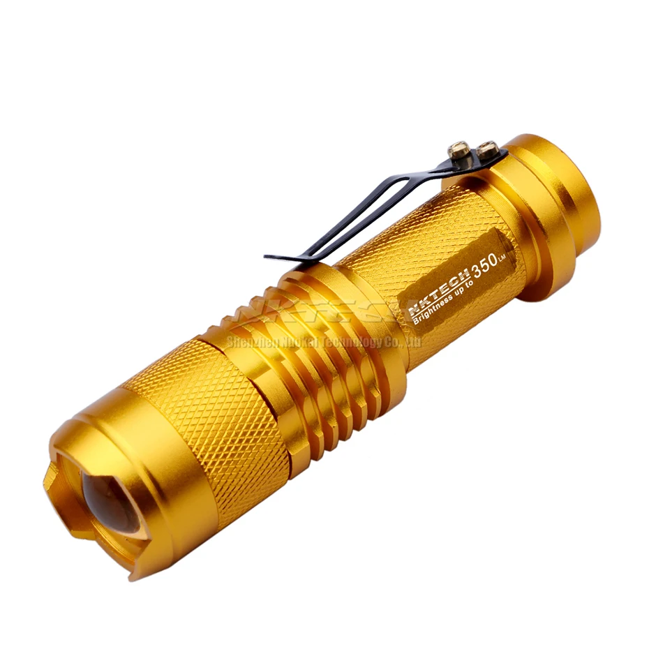 Фонарик NKTECH светодиодный супер мини 3 6 дюйма масштабируемый лм|zoomable led|mini