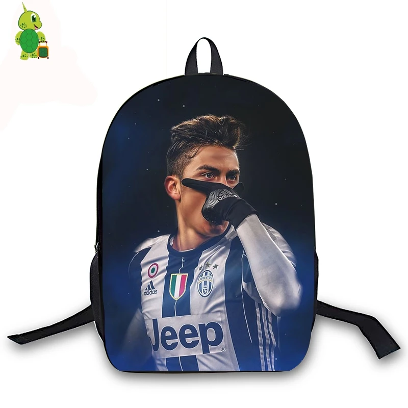 21 Dybala La Joya 10 рюкзак для женщин и мужчин, школьная сумка для девочек-подростков, повседневный рюкзак для мальчиков, повседневные дорожные сумки, лучший подарок для фанатов - Цвет: 21