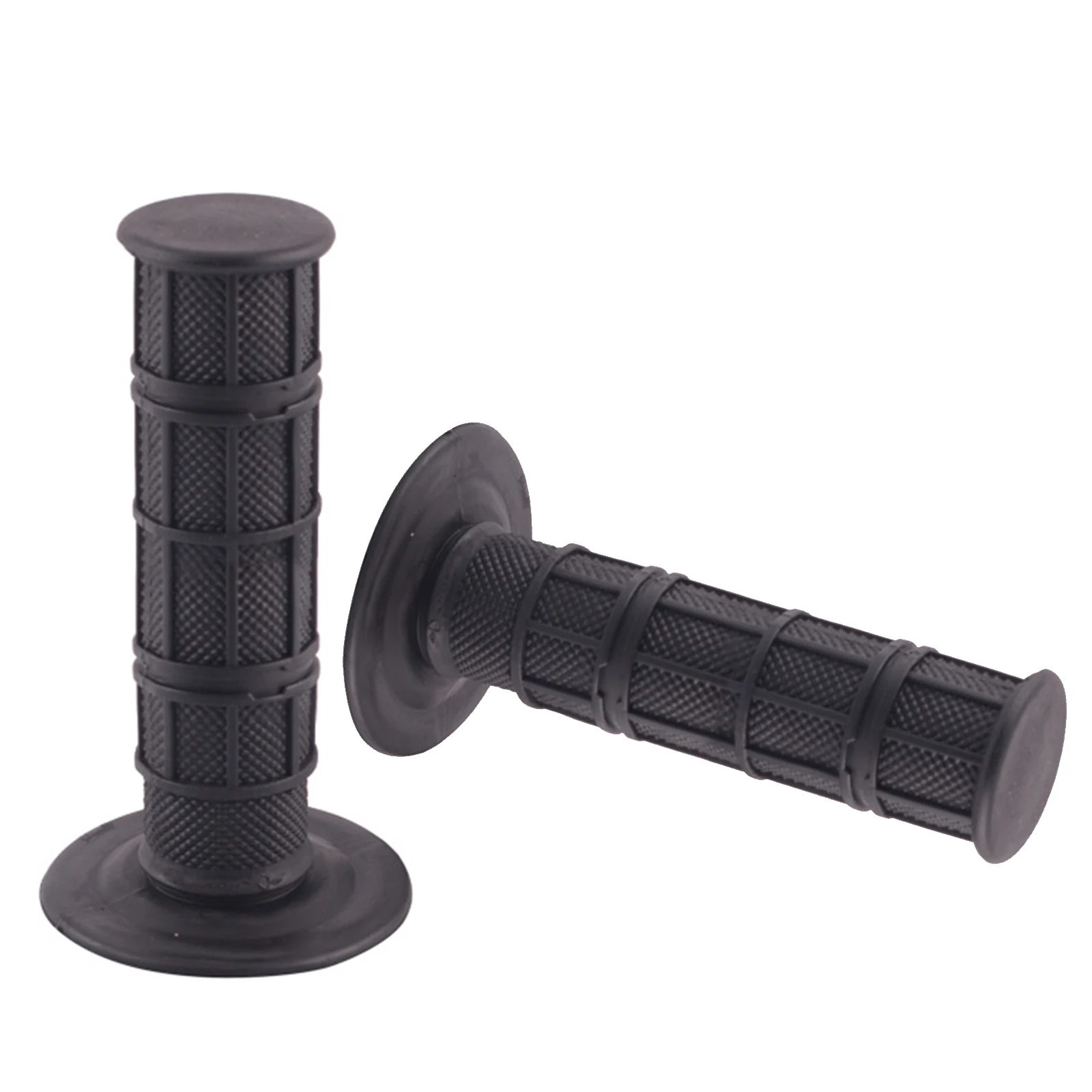 

7/8" Motorcycle Handlebar Grips Universal Black Dirt Bike Motocross Handle Grips Motorbike Parts