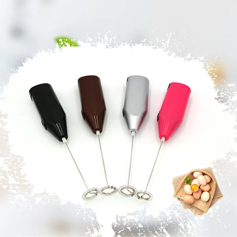 

1pc Mini Handle Electrical Stirrer Practical Milk Drink Coffee Hand Whisk Mixer Electric Egg Beater Frother Foamer Kitchen Tool
