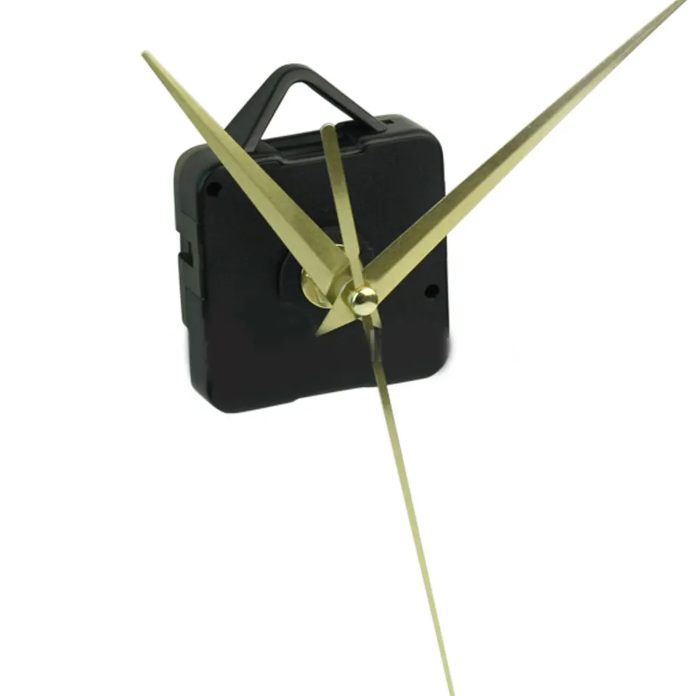 

10sets Quartz Clock Movement Mechanism Kit Black & Gold Hands Repair Tool Parts Clock Quartz Repair Replacement Dropshipping