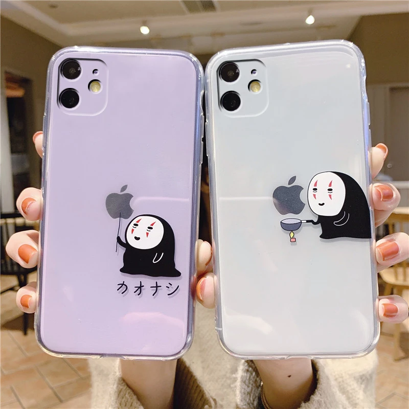 Чехол для iPhone 12 11 11/12pro Max mini X XS XR 8 7 5 6 S Plus SE2020 прозрачный мягкий чехол из ТПУ с
